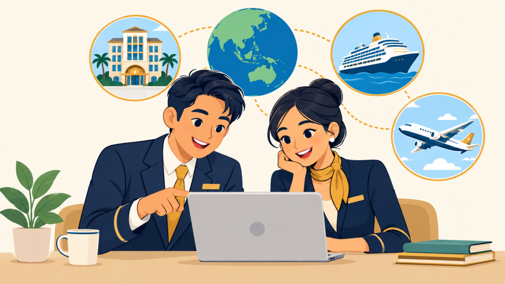 🌏 International Hospitality Jobs ရှာဖွေနိုင်တဲ့ Websites (50 Links)